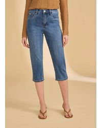 Fdj - Basic Suzanne Capri Pants - Lyst
