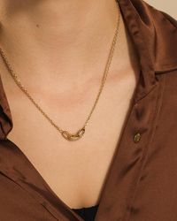 Sterling Forever - Delicate Beaded Station Glasses Chain - Lyst