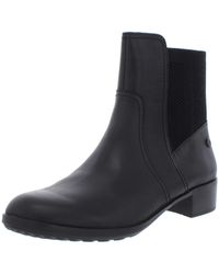 Aetrex - Kaitlyn Leather Booties Ankle Boots - Lyst