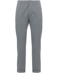 Dondup - Gaubert Monogram Cotton Pants - Lyst