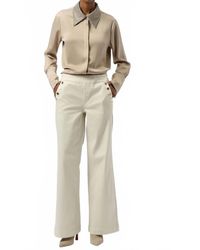 Joseph Ribkoff - Collared Front-Button Long Sleeve Top - Lyst