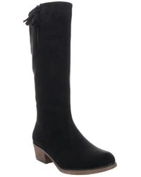 Propet - Rider Suede Tall Mid-calf Boots - Lyst