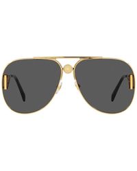 Versace - Ve2255 100287 Aviator Sunglasses - Lyst