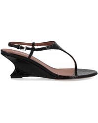 Paris Texas - Textured Wedges - Lyst