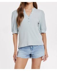 Another Love - Tanner V Neck Top - Lyst