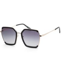 Guess - 58mm Black Sunglasses Gf0418-01b - Lyst