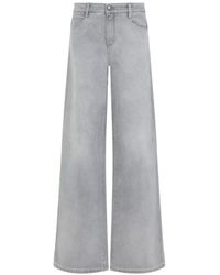 Ermanno Scervino - Baggy Cotton Jeans - Lyst