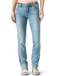 Lucky Brand - Sweet Mid-rise Ankle Straight Leg Jeans - Lyst