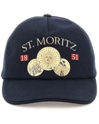 Bally - St Moritz Midnight Baseball Cap - Lyst