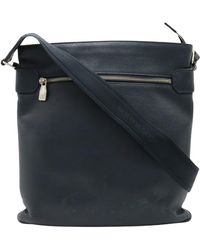 Louis Vuitton - Messenger Leather Shopper Bag (pre-owned) - Lyst