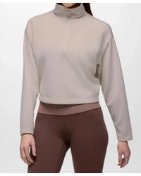 Prana - Shea Half Zip Sweatshirt - Lyst