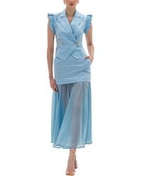 BGL - 2Pc Vest & Skirt Set - Lyst