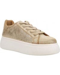 Chinese Laundry - Record Metallic Platform Sneaker - Lyst