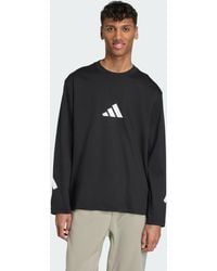 adidas - Z.N.E. Long Sleeve Tee - Lyst
