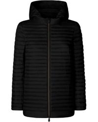Save The Duck - Alima Cropped Quilted Padded Coat - Lyst