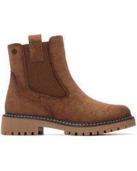 Xti - Suede Ankle Booties Refresh Collection By - Lyst