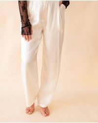 Lucy Paris - Brylie Pleated Pant - Lyst
