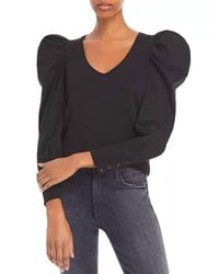 Nation Ltd - Jenna Cuffed Combo Tee Top - Lyst