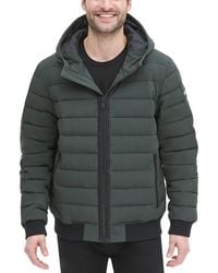 DKNY - Cold Weather Water Resistant Bomber Jacket - Lyst