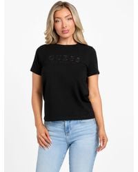 Guess - Eco Cammie Logo Tee - Lyst