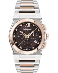Ferragamo - Vega Chrono Bracelet Watch - Lyst