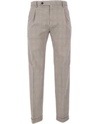 Berwich - Pantalone Retrolong Gd Tortora - Lyst