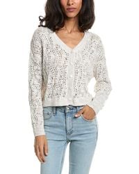 Splendid - Beach Shell Button Cardigan - Lyst