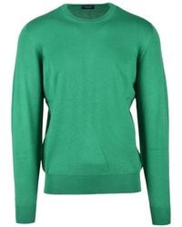 Drumohr - Crew Neck Merino Wool Pullover - Lyst