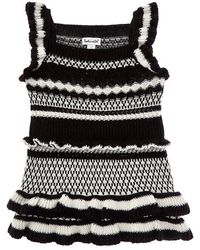 Splendid - Ruffle Sweater Dress - Lyst