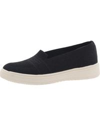 Bzees - Valley Padded Insole Knit Slip-On Sneakers - Lyst