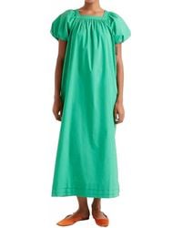 Compañía Fantástica - Long Puff Sleeve Dress - Lyst
