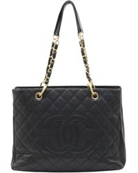 Chanel - Matelassé Leather Shopper Bag (pre-owned) - Lyst