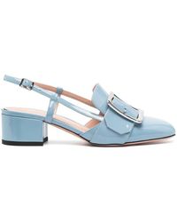 Bally - Jasmine Patent Leather Pumps, Brand Size 37 Us - Lyst