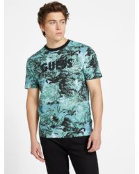 Guess Factory - Castor Foliage Tee - Lyst