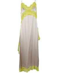 MSGM - Long Slip Dress - Lyst