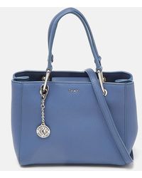 DKNY - Leather Julius Md Zip Tote - Lyst