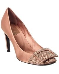 Roger Vivier - Satin Pump - Lyst