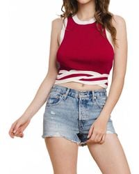 TCEC - Crisscross Tank - Lyst