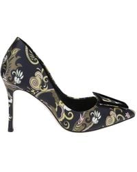 L'Agence - Elea Pump Satin Pump - Lyst