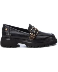Xti - Carmela Leather Collection Penny Loafers By - Lyst
