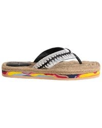 De Siena - Lou Raffia Sandal - Lyst