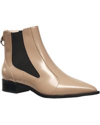 French Connection - Leo Leather Ankle Boot - Lyst