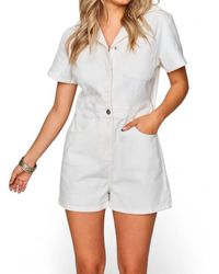 BuddyLove - Jessie Crystal Fringe Romper - Lyst