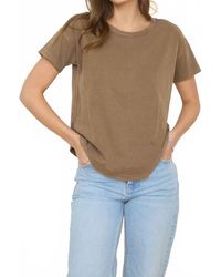 Blu Pepper - Reilly Exposed Seam Knit Top - Lyst