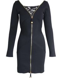 Temperley London - Lace Insert Mini Dress - Lyst