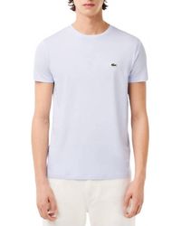 Lacoste - Crew Neck Cotton Jersey Tee - Lyst