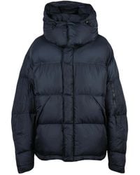 Aspesi - Penguin Puffer Down Jacket With High Collar And Zippered Pockets - Lyst