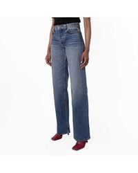 Bally - Wide-Leg Cotton Denim Jeans - Lyst