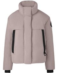 Canada Goose - Junction Cropped Label Puffer Coat - Lyst