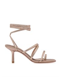 Exe' - Cindy 672 Low Heel Strap Sandal - Lyst